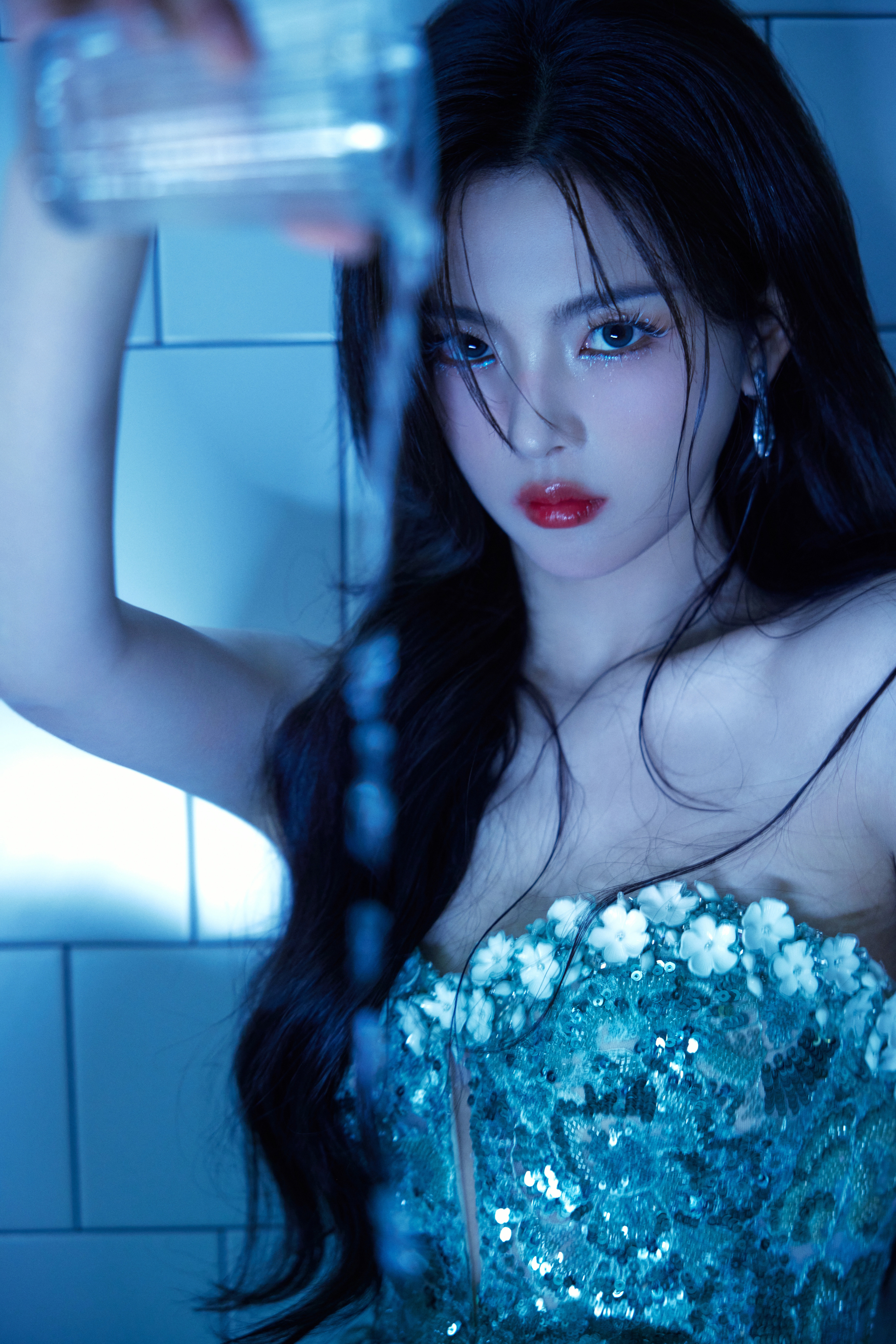 杨超越 第五张图 yyds#杨超越雪精灵眼妆# ​​​