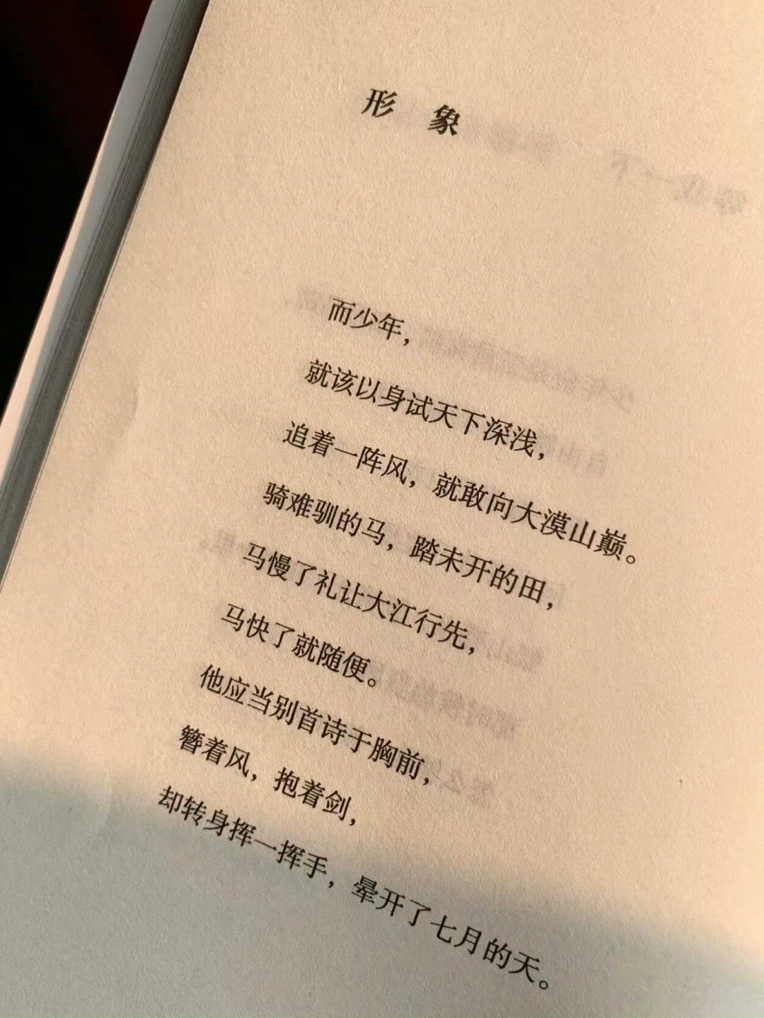 这就是意气风发，纵横天地的少年郎 