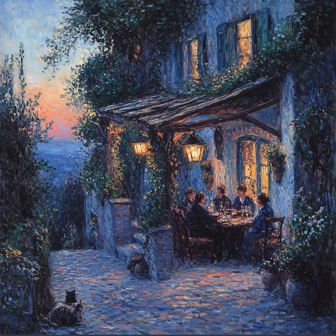 《灯火微醺》Twilight Beneath the Tavern Lamps 