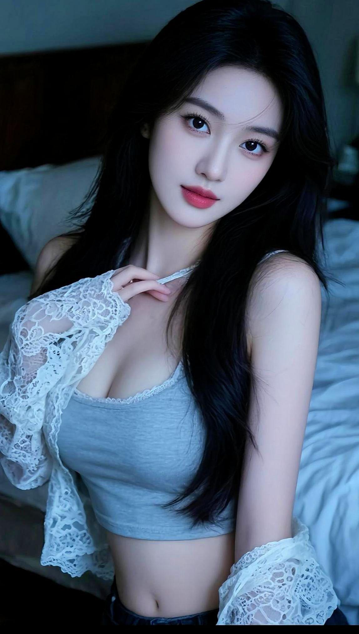 AI妩媚卧室写真 抖音ai创作