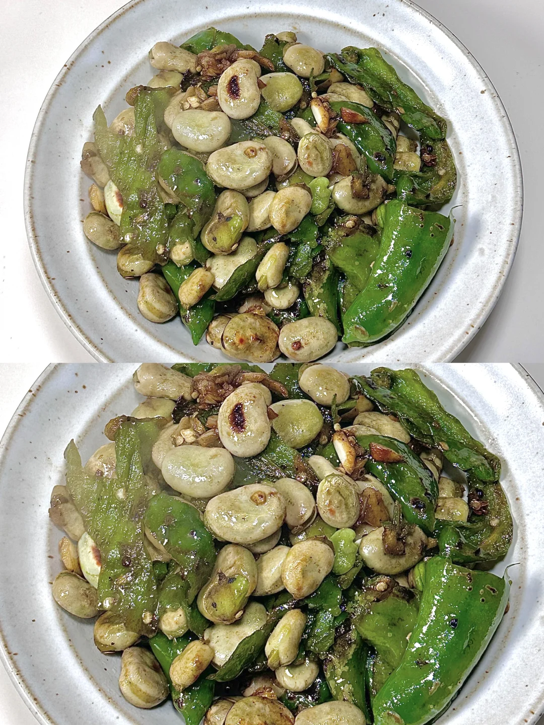 春季限定美味 擂辣椒炒蚕豆 给肉都不换😋