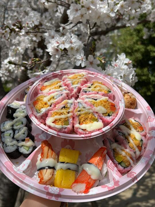周末踏青|当然要来上一份樱花寿司🌸