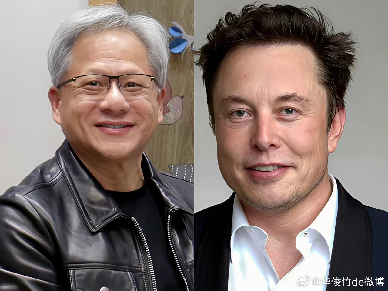 翻看马斯克、黄仁勋的照片，我发现一个很有意思的事情，这些科技大佬的面相都有统一的