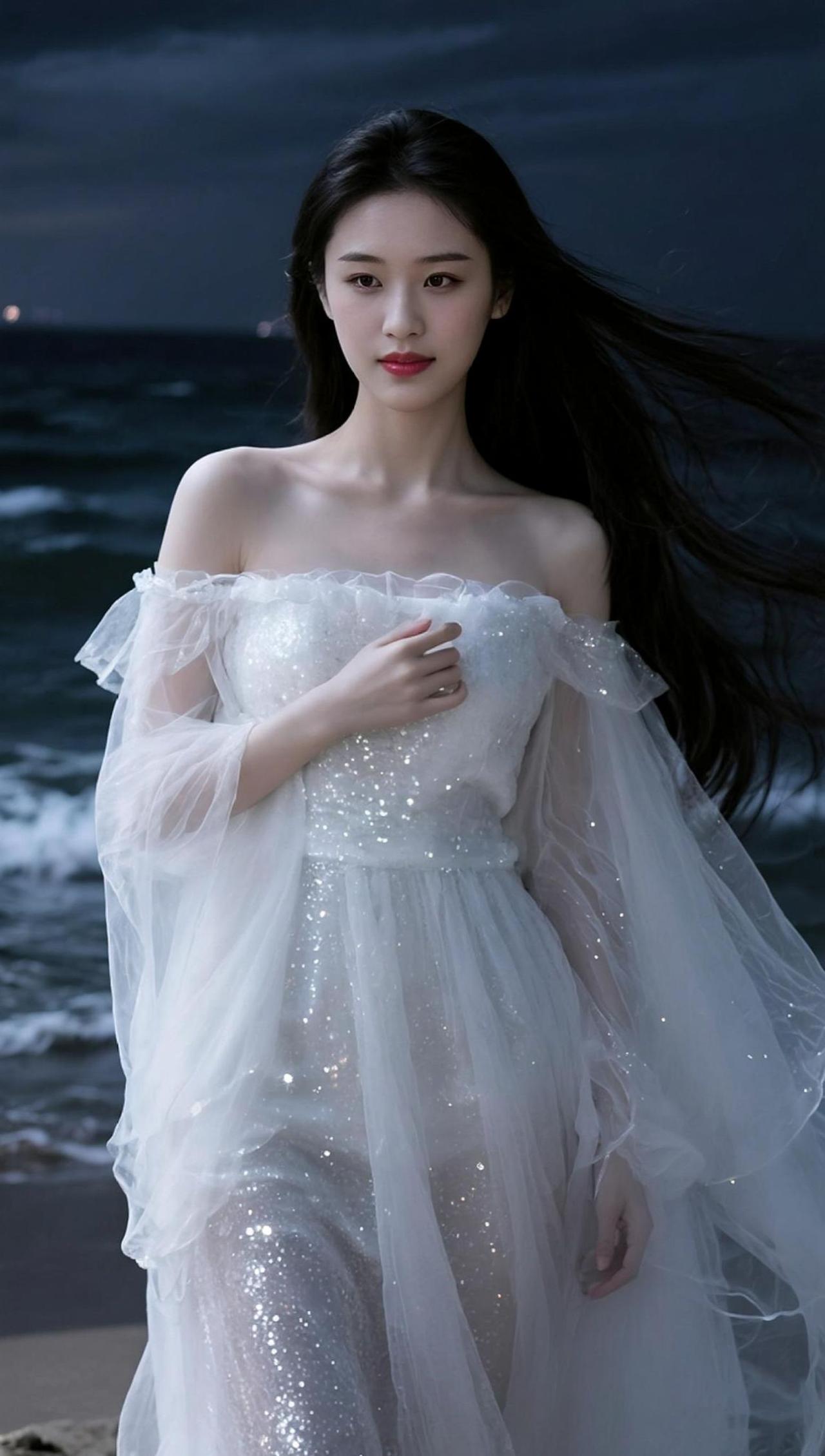 这婚纱照拍得我都有点不认识自己了，感觉像误入了仙侠剧的凡人。别人是甜美风，我这是