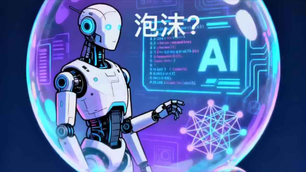 年营收几个亿的公司，市值超万亿元。AI泡沫会不会像当年的房地产一样？国外权威数据