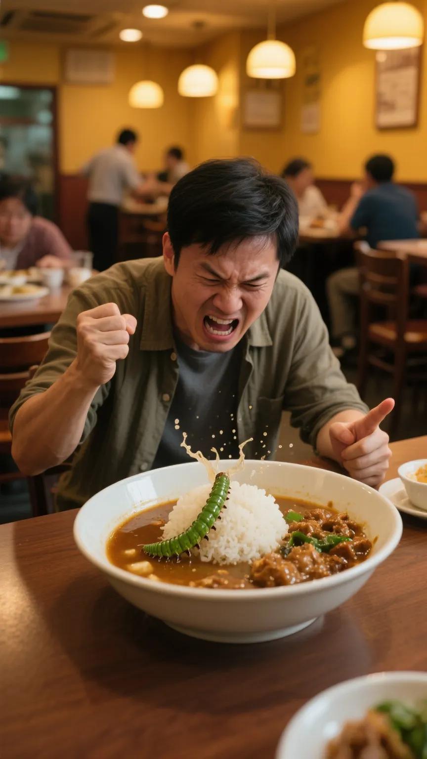 现在人想钱想疯了吧！
吃饭吃出个虫子，竟然狮子大开口索赔500万，结局令人拍手称