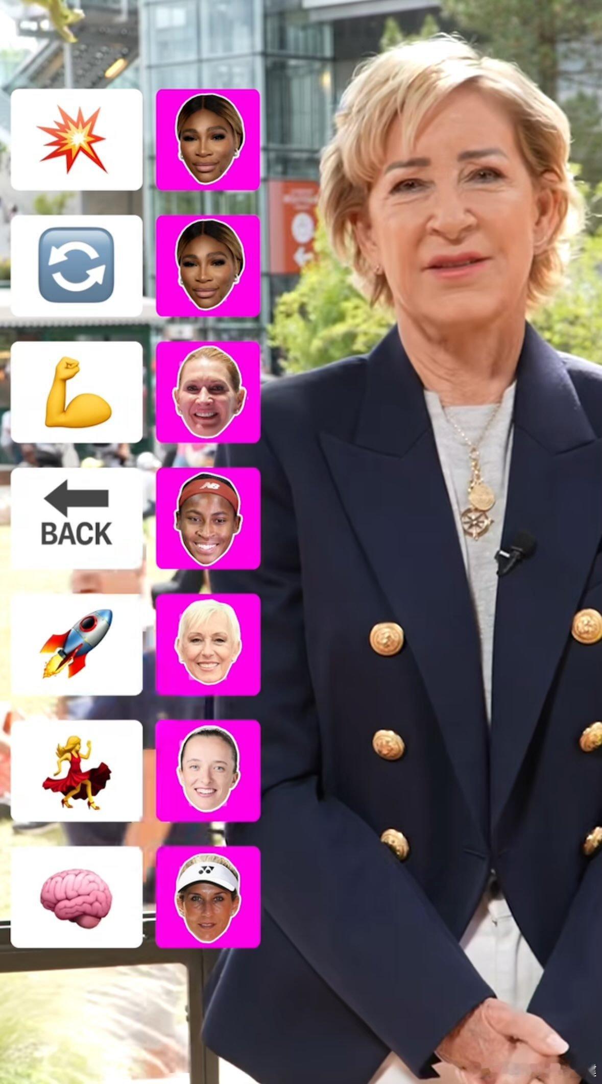 埃夫特打造的完美网球选手：发球：小威接发：小威正手：格拉芙反手：高芙切削：纳芙娜