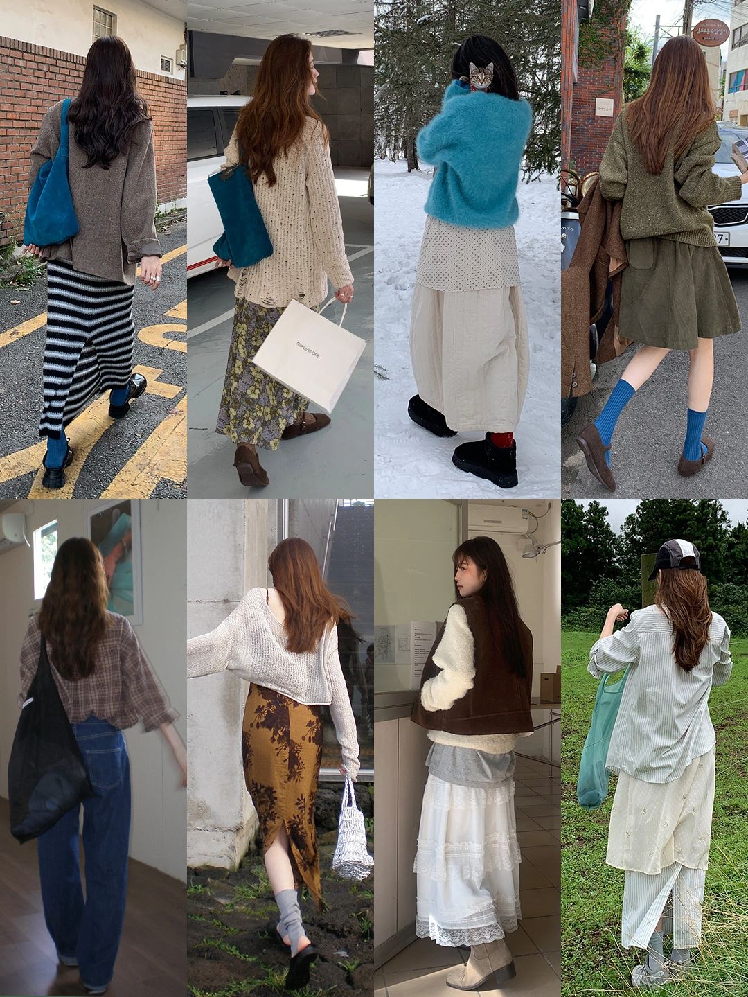 OOTD I 30套秋冬我爱的背影💓