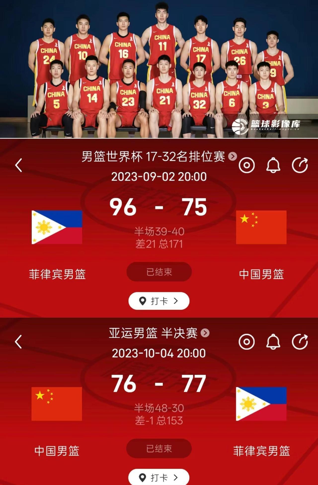 这一次能成功弥补复仇三年前和菲律宾男篮交手的遗憾吗？加油这群中国男篮新生代小伙子
