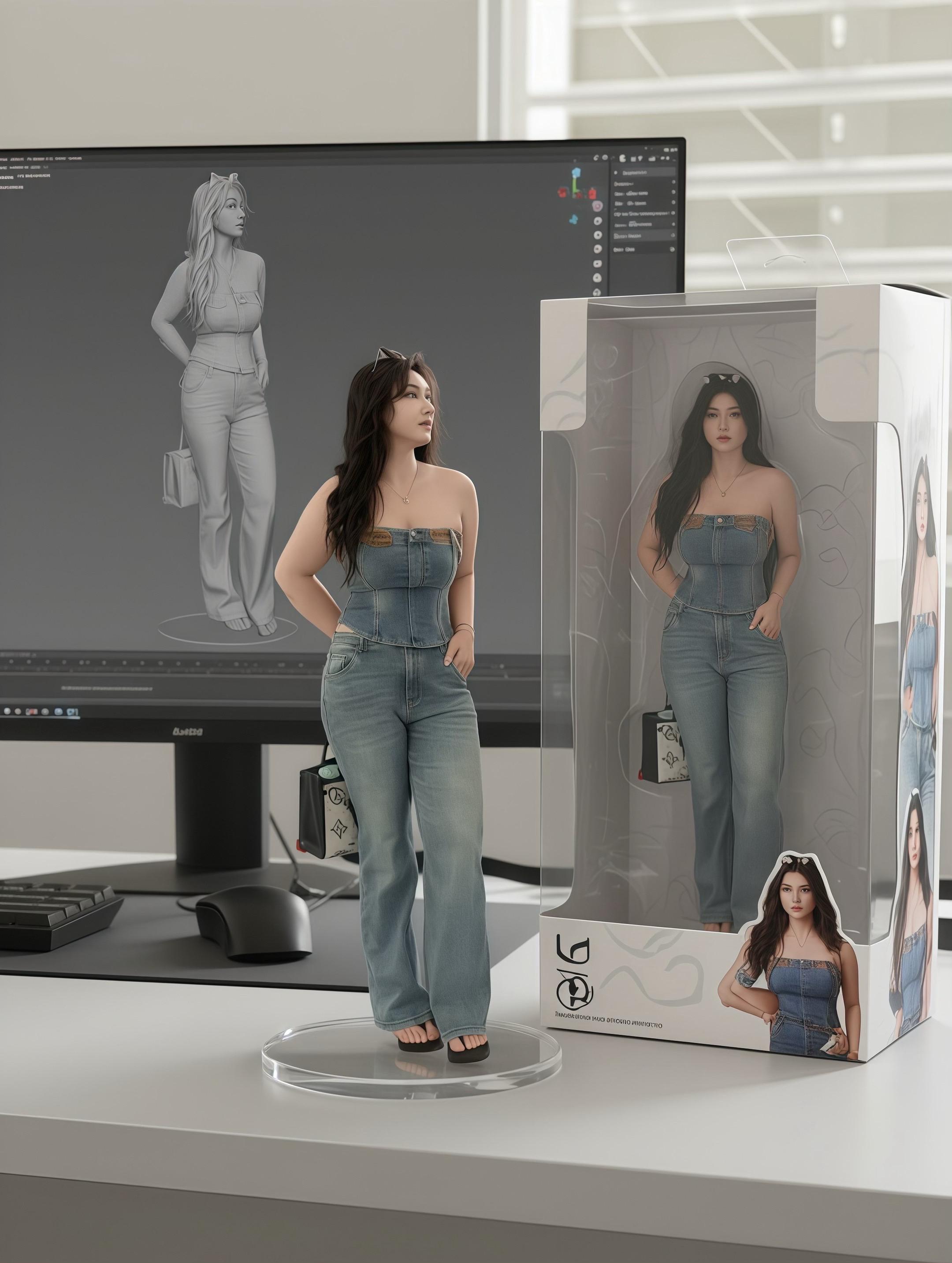 3d建模 ootd穿搭   为每一种未来