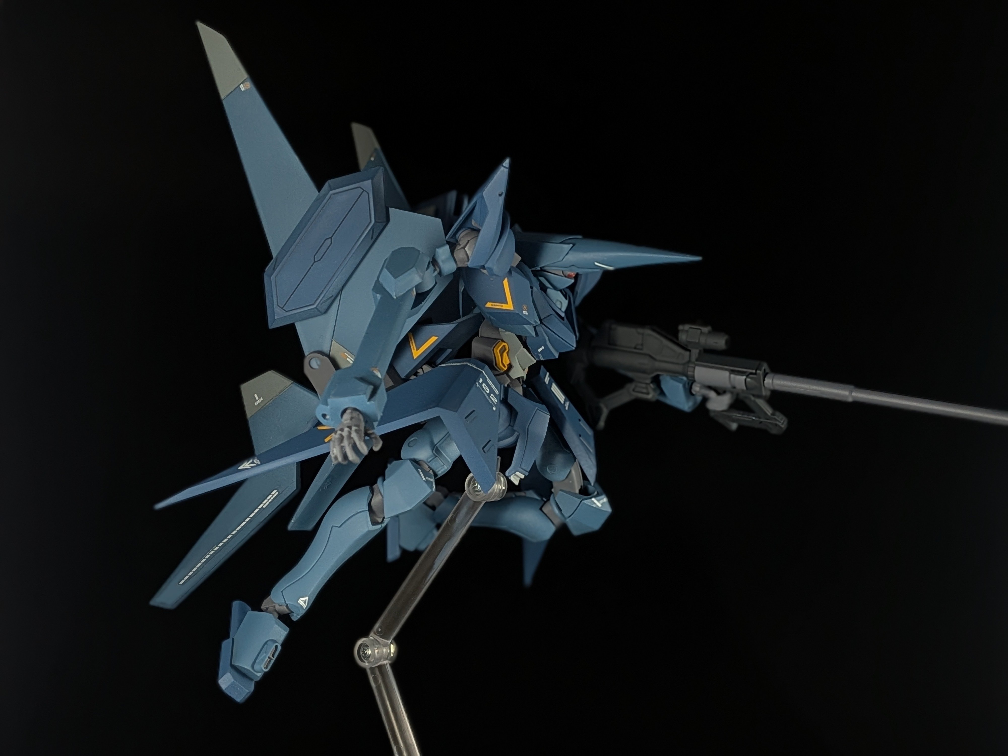 HGGQ汉布拉比F型（by んはい）高达模型[超话]高达模型 ​​​