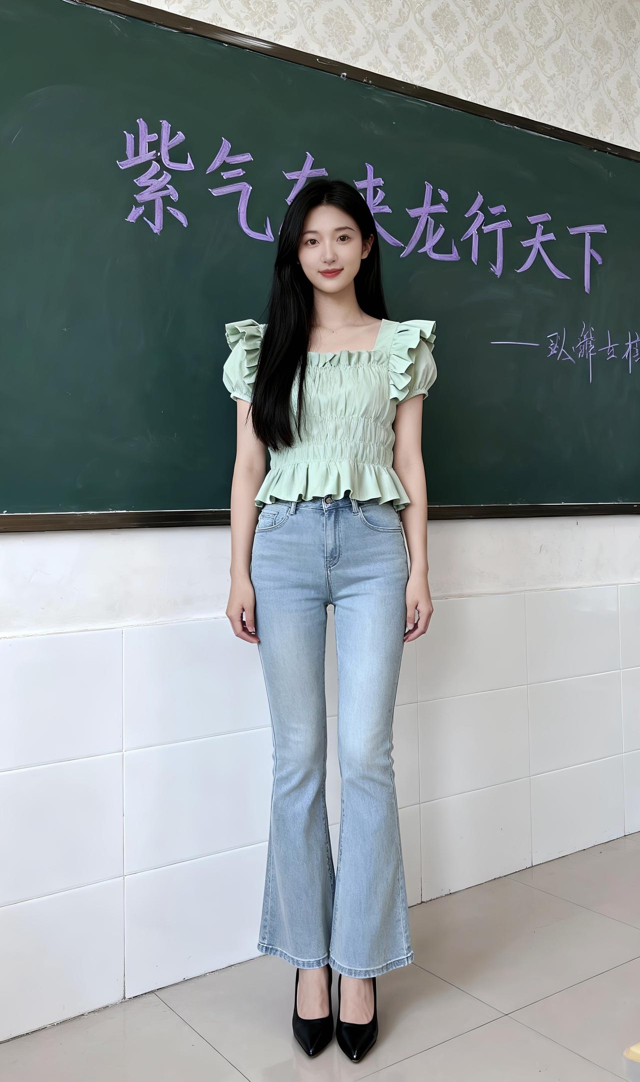 上辈子杀猪这辈子教书，小明同学，老师好不好看…啊不对，老师的字好不好看呀？