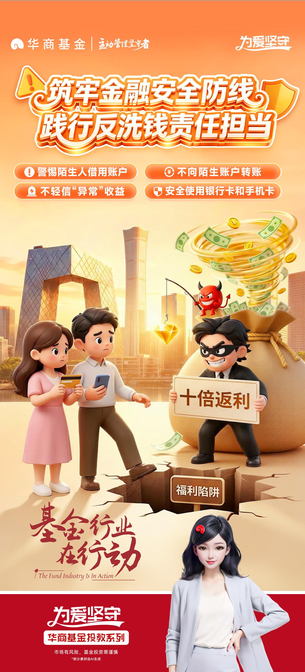 2026反洗钱丨华商基金：筑牢金融安全防线 践行反洗钱责任担当