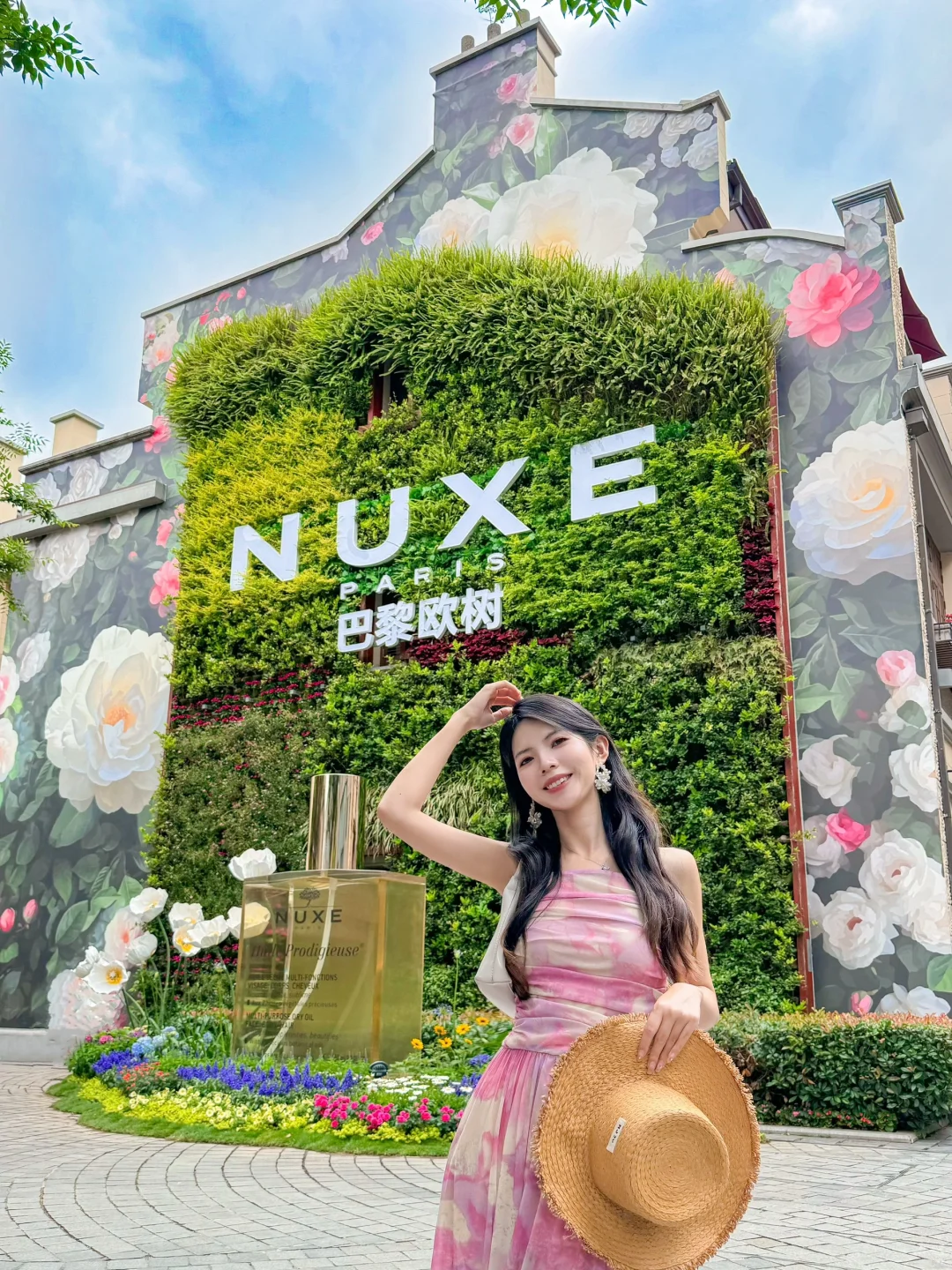 上海的花墙已next level！又有花海新地标💐