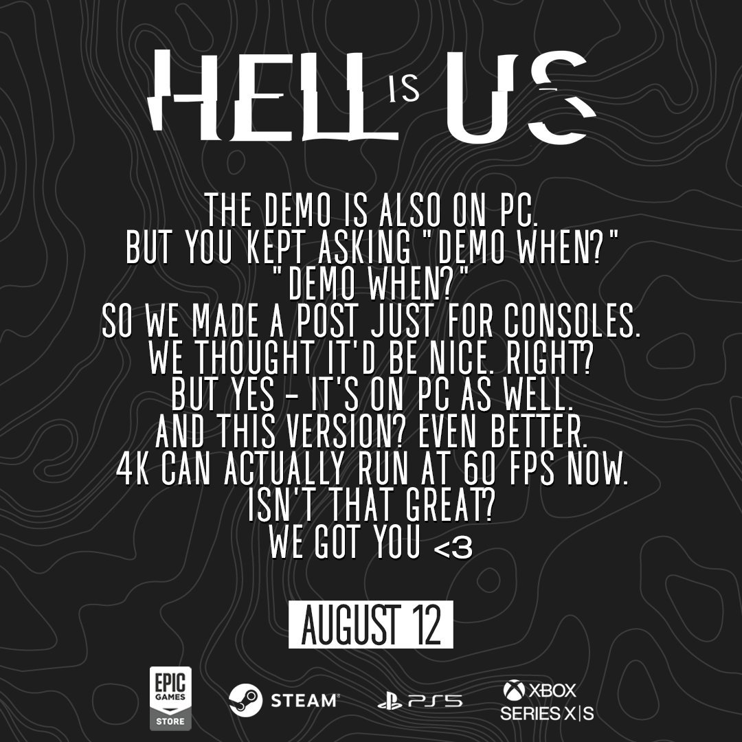 第三人称动作冒险游戏《Hell is Us》试玩Demo将于8月12日登陆Ste