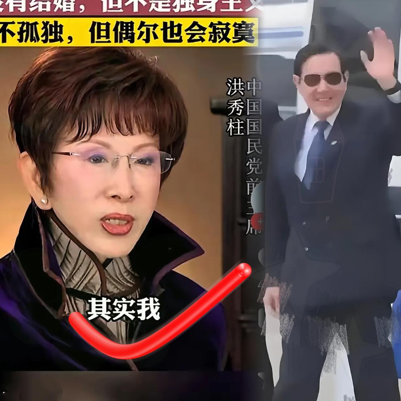 惊了！九三阅兵，洪秀柱来了，

马英九却没来，这背后藏着啥原因？同是国民党前主席