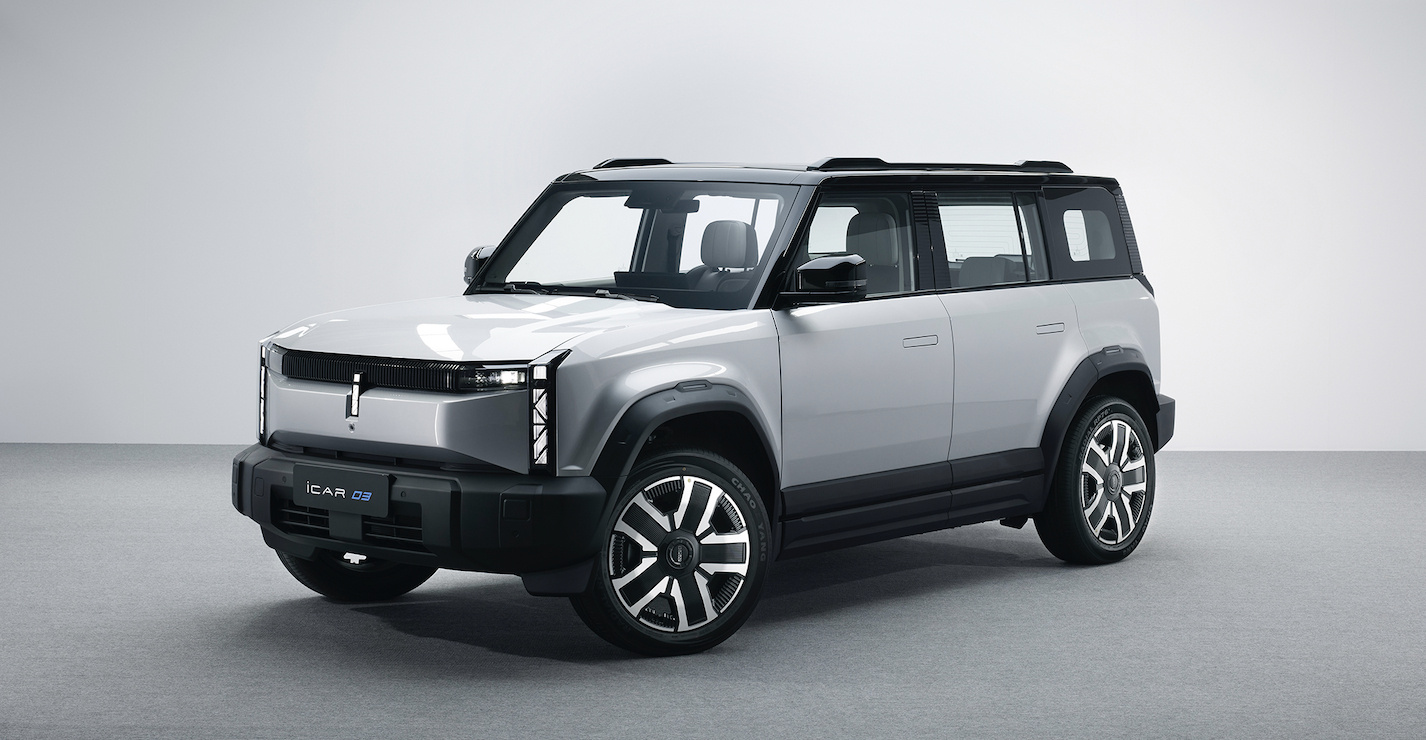 奇瑞iCAR 03正式上市，新车共推出6款车型，售价区间为10.98万元-16.