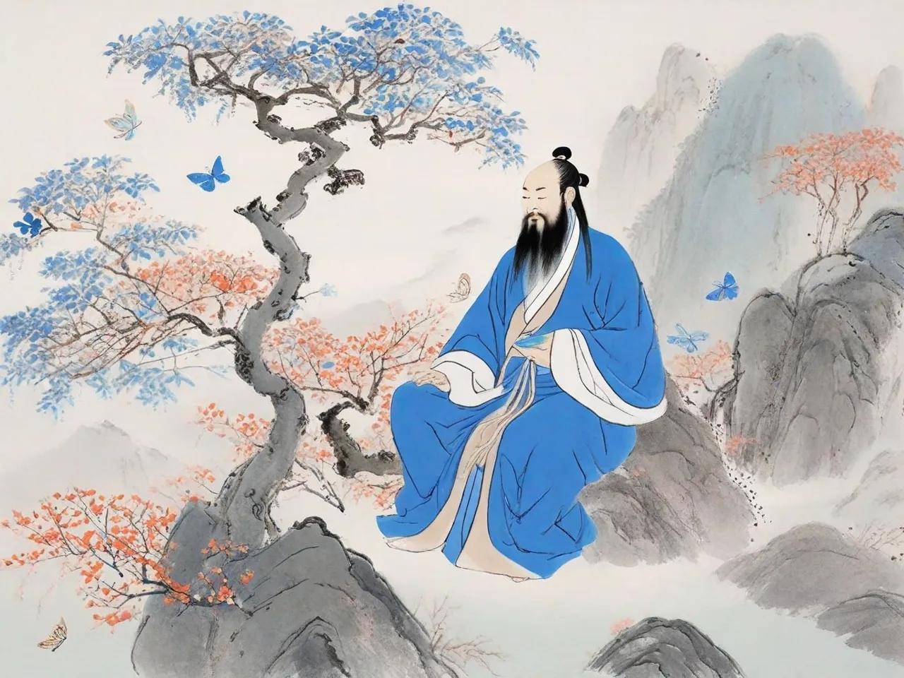 世事洞明，超然物外，逍遥自在。

顺其自然，输赢得失看淡，不再纠结是非，不再纠缠