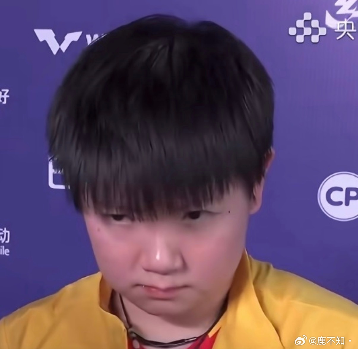 差一秒出现邪恶小咪 孙颖莎