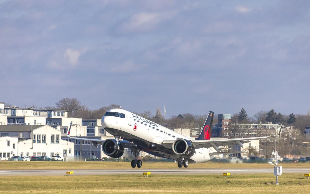 2026年4月24日，加拿大航空在德国汉堡正式接收了机队首架空客A321XLR，