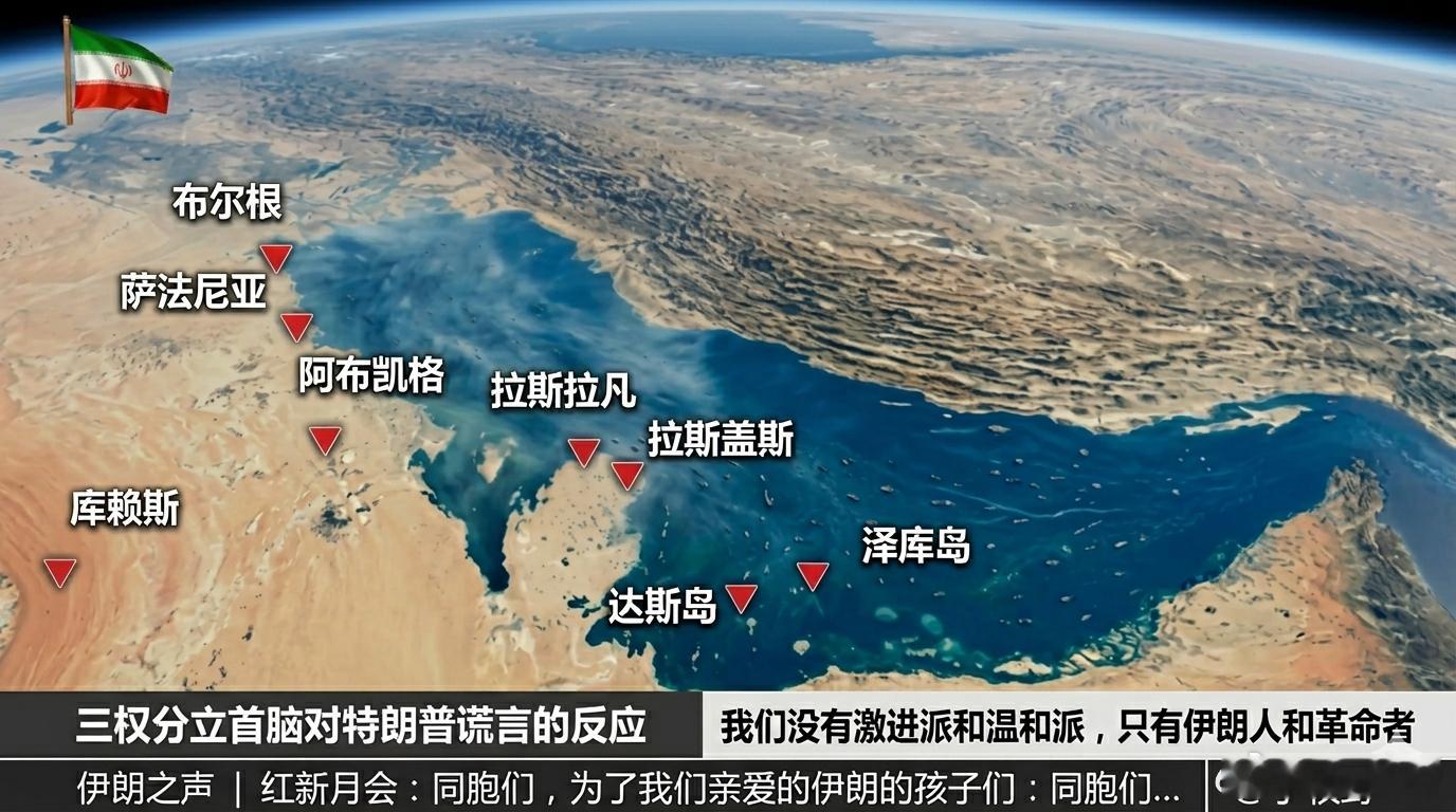 一切都已准备就绪....美国的三艘航母部署到位，伊朗也准备好了，发布了打击目标伊