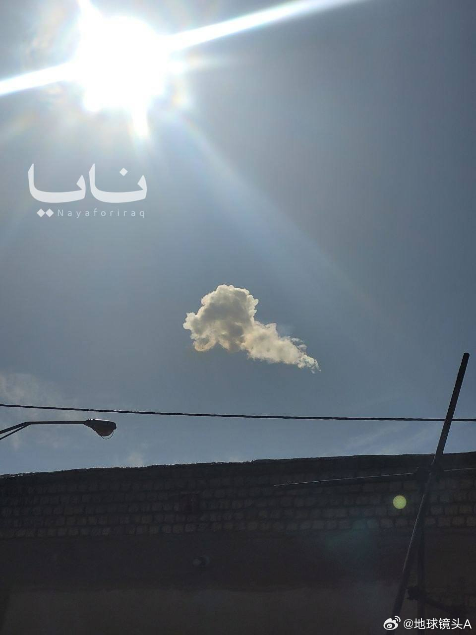 伊朗导弹袭击3800公里外美英基地 伊拉克媒体的未经证实报道：一架美国或以色列的