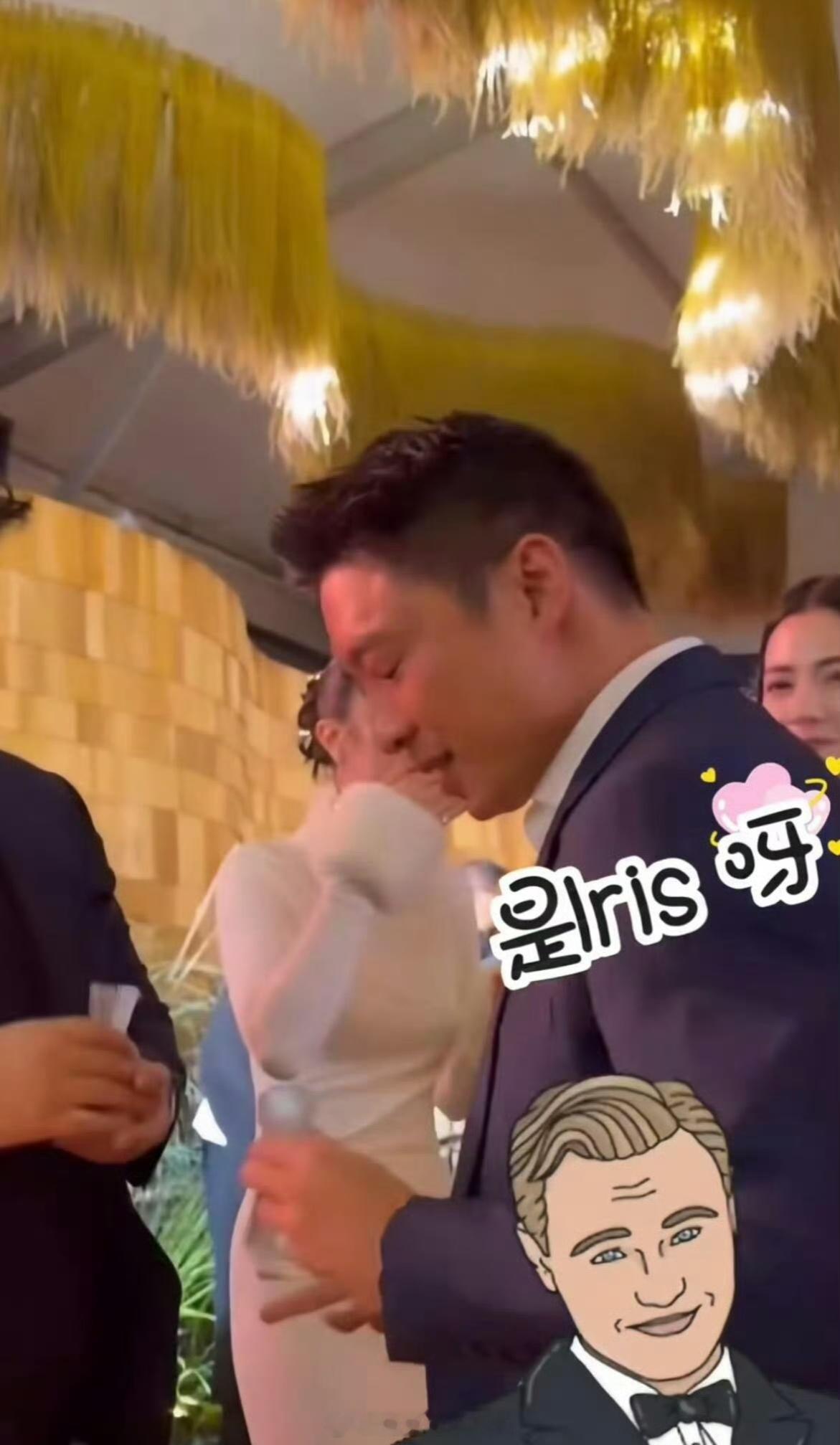 霍启山娜然被网友发现疑似一起去参加了弟弟霍启仁的婚礼，你看好这对恋情吗 