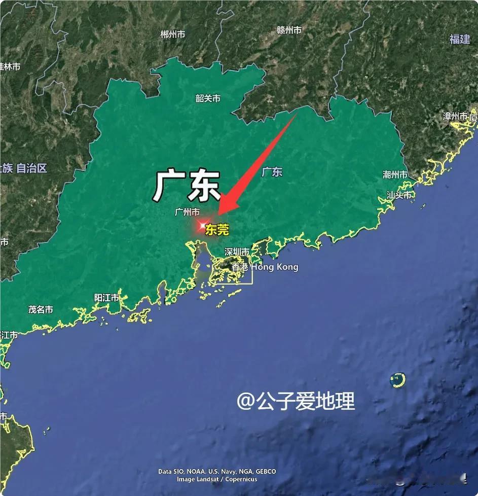 广东的一个地级市东莞，在别的省份就是大哥级别的，太强了！
你知道吗，广东有个地级