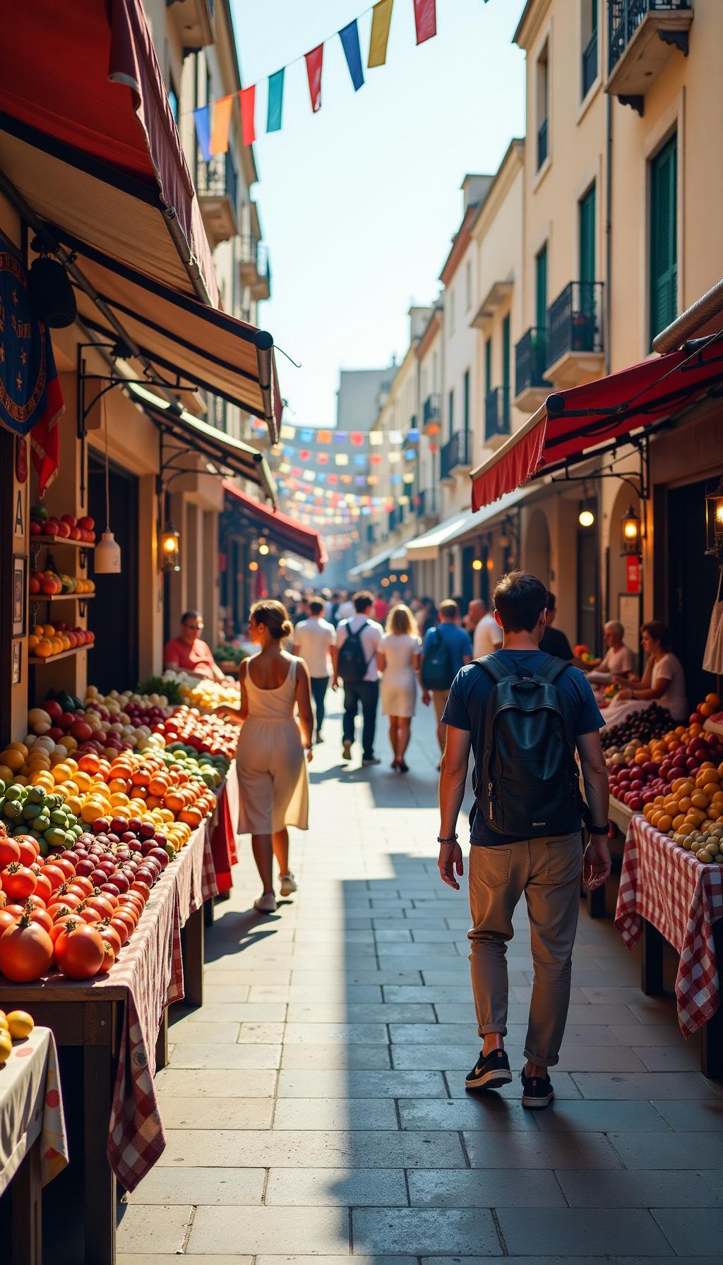 【爆款标题】：集市上的宝藏大揭秘！货品多到让你眼花缭乱，逛一圈都不想走！

嘿，