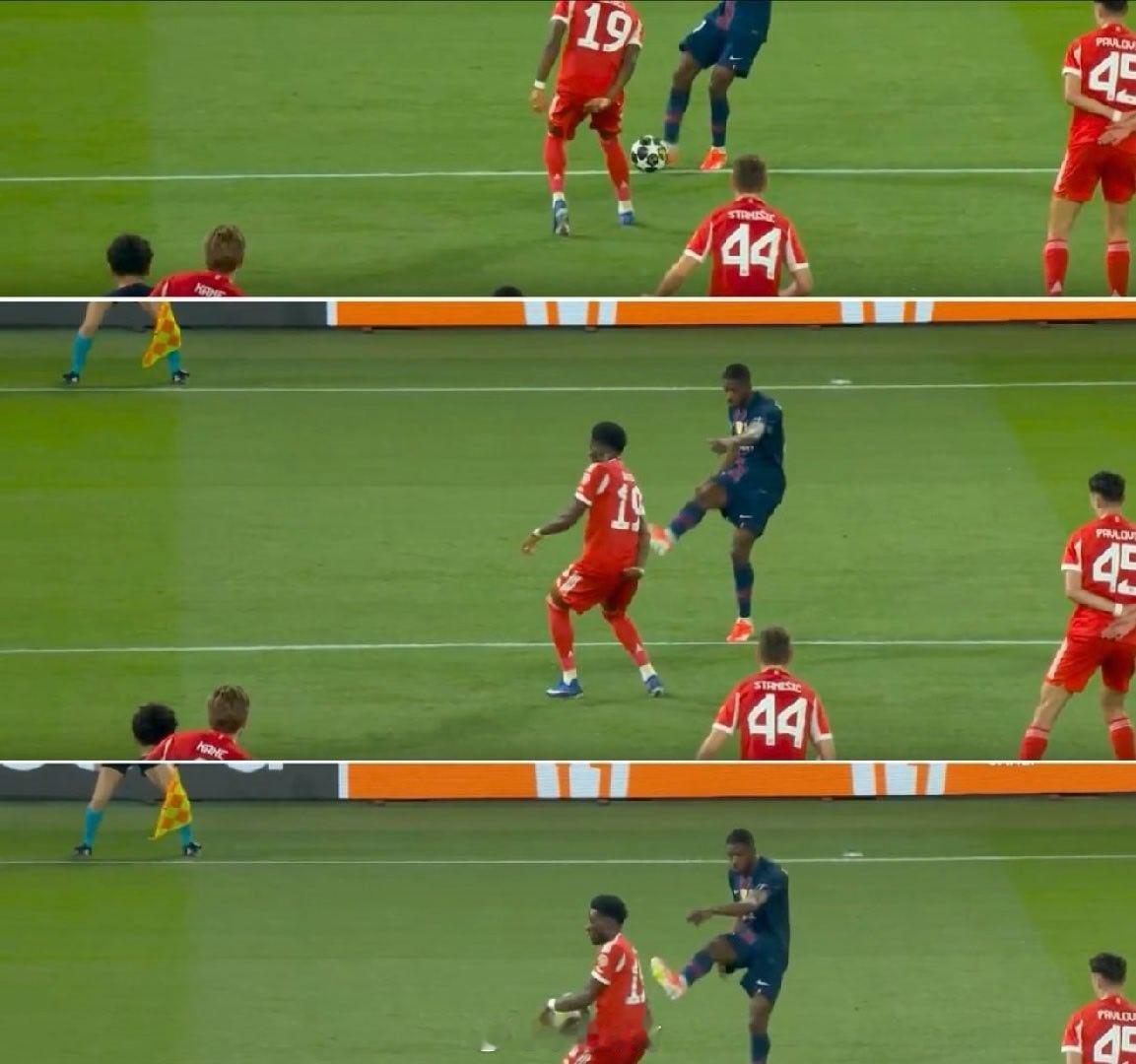 欧冠变成踢胳膊大赛 欧冠  欧冠的裁判给我们上了最专业的一课 