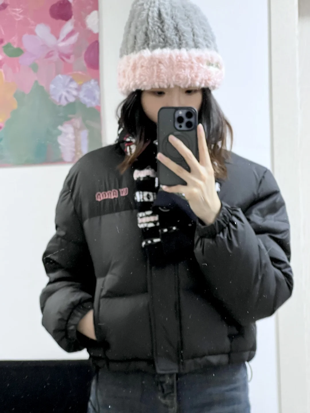 🥶黑色羽绒服➕1