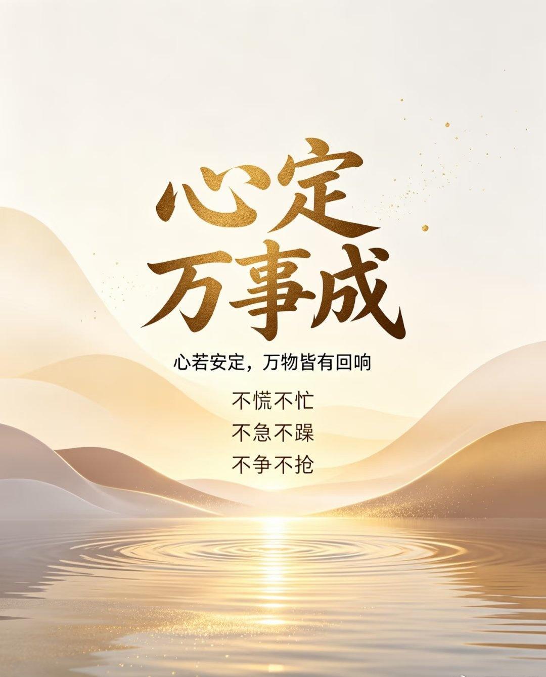 快也好，慢也罢， 各按其时，终会成为美好。 ​​​