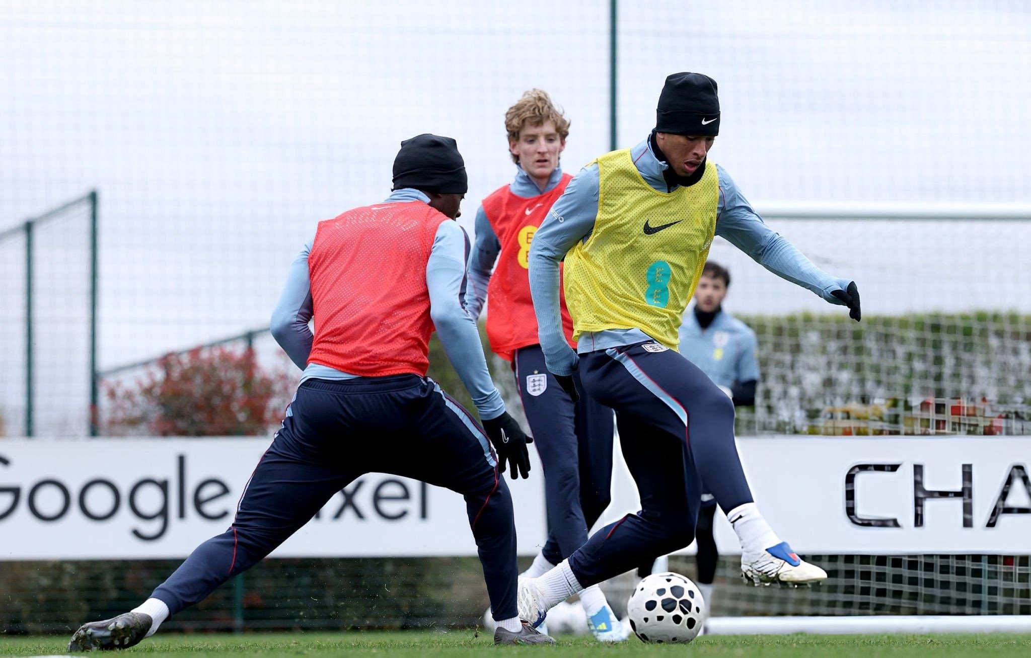 昨日训练贝林厄姆