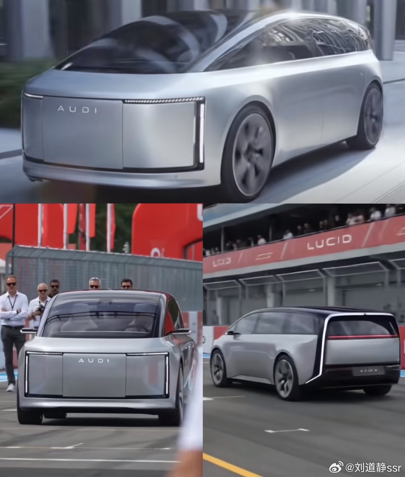 Audi MPV概念车该说不说真帅！不知道量产版最后会什么样 北京