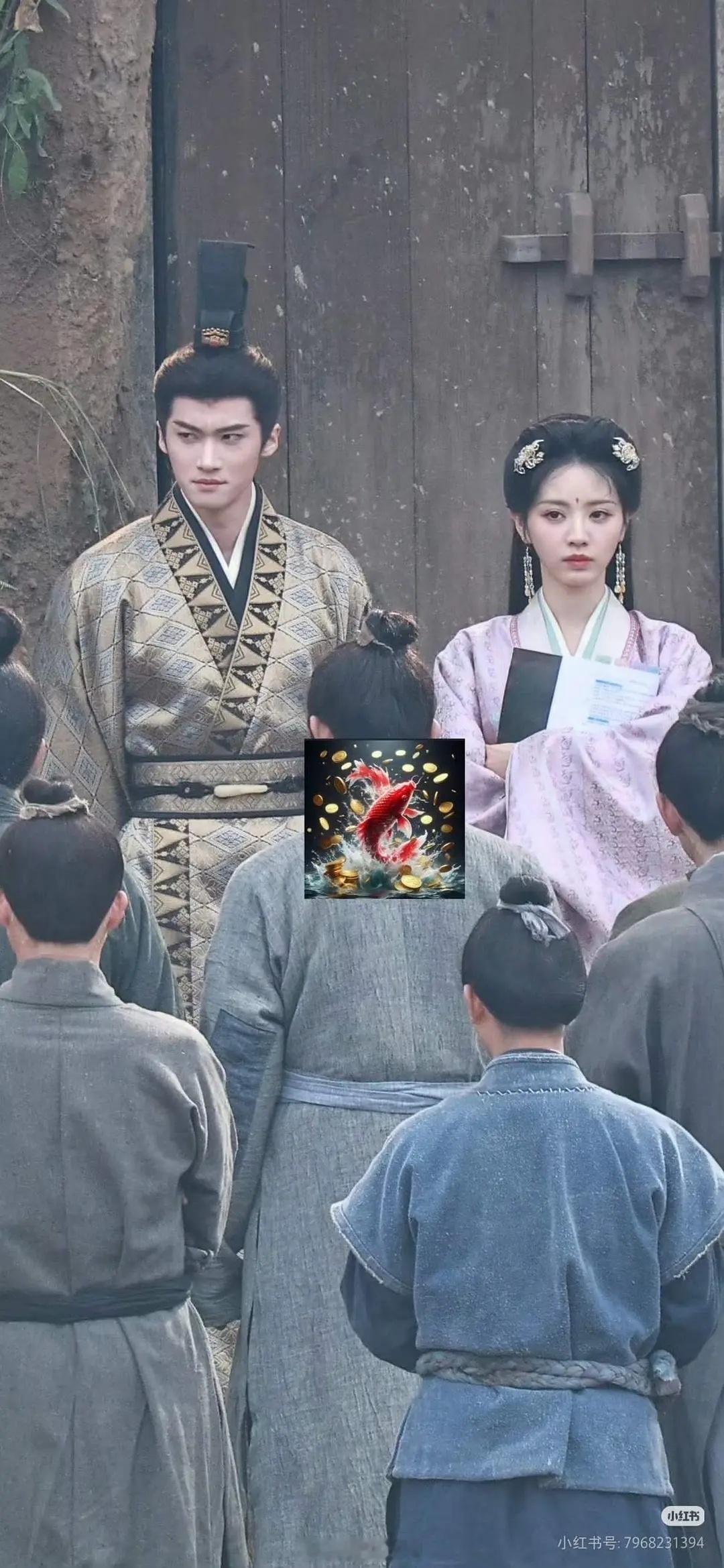 田曦薇 闫桉《嫁金钗》这张是不是有cp感了 