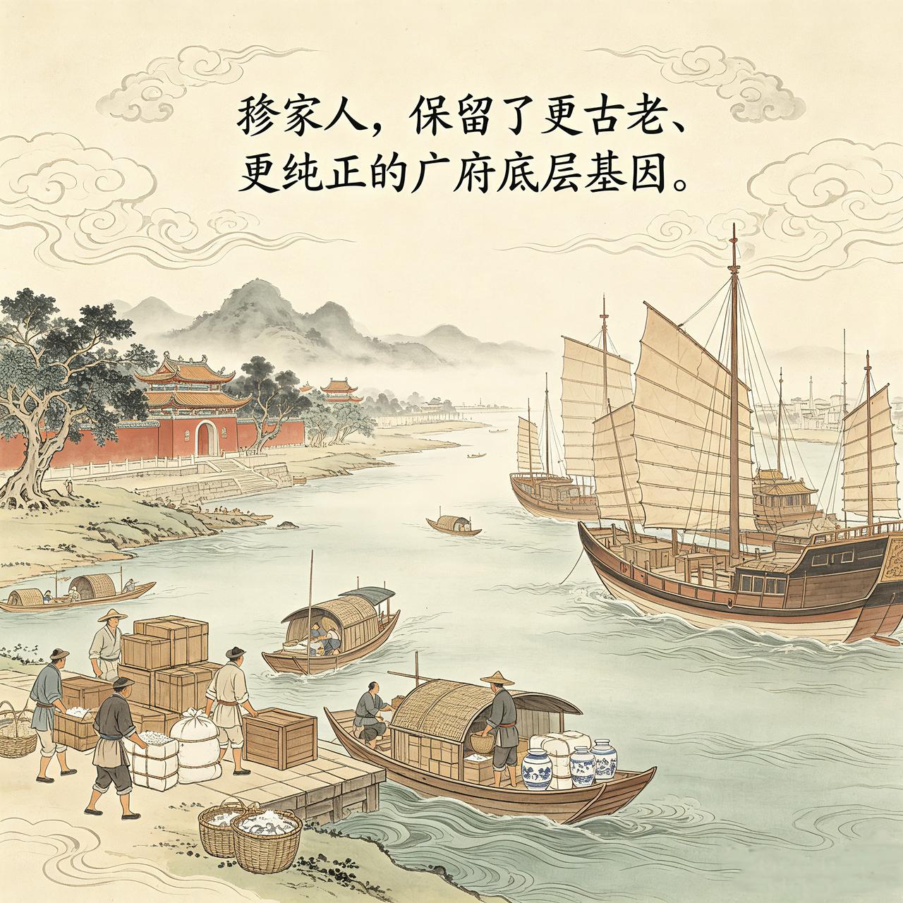 为什么说？疍家人，才是珠三角地区，“广府文化”的内核基因所在？

历代北方中原移