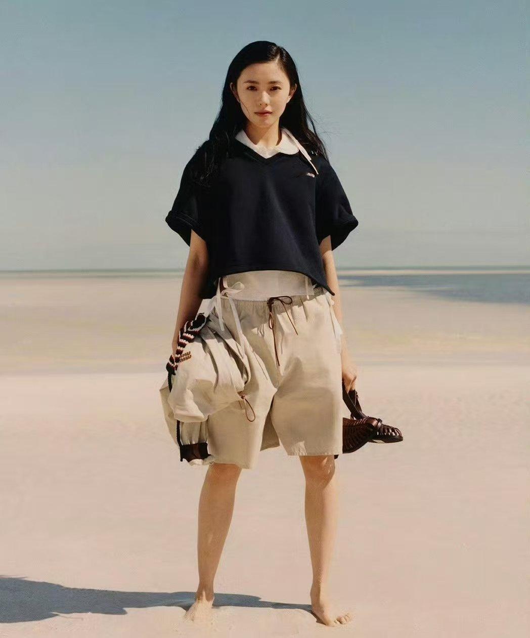 刘浩存第四支miumiu广告刘浩存miumiu夏日广告 刘浩存出镜Miu Miu