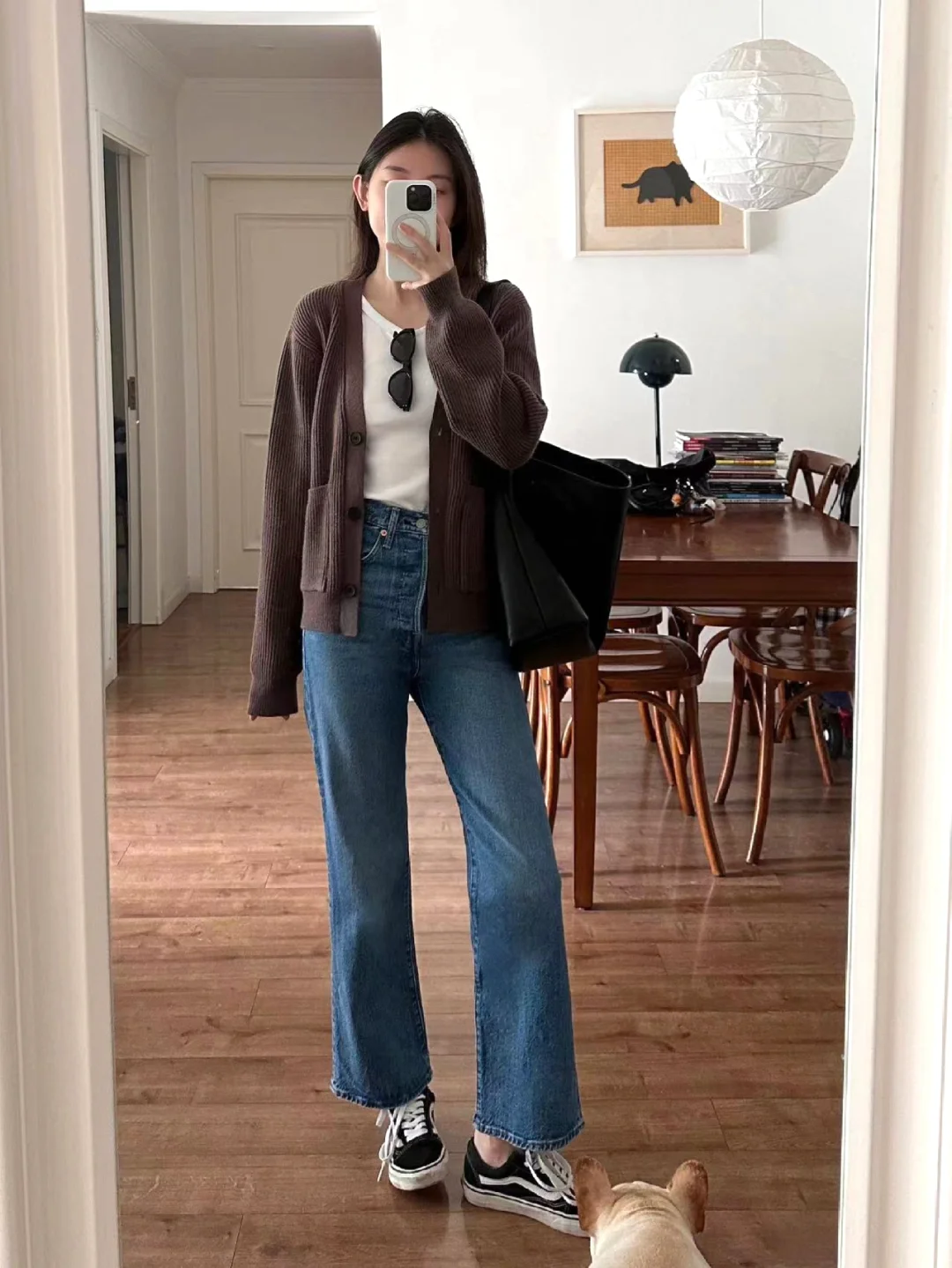 期待开衫配levis的秋天快点到！