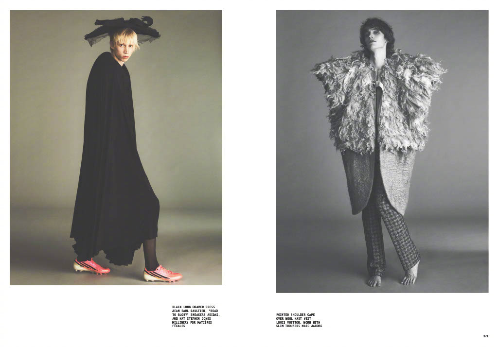Purple Magazine F/W 2026 秋冬刊男模演绎的“无性别”时装