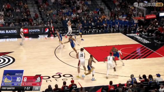 良性竞争！克林根也秀一手外线三分👀 ​​​