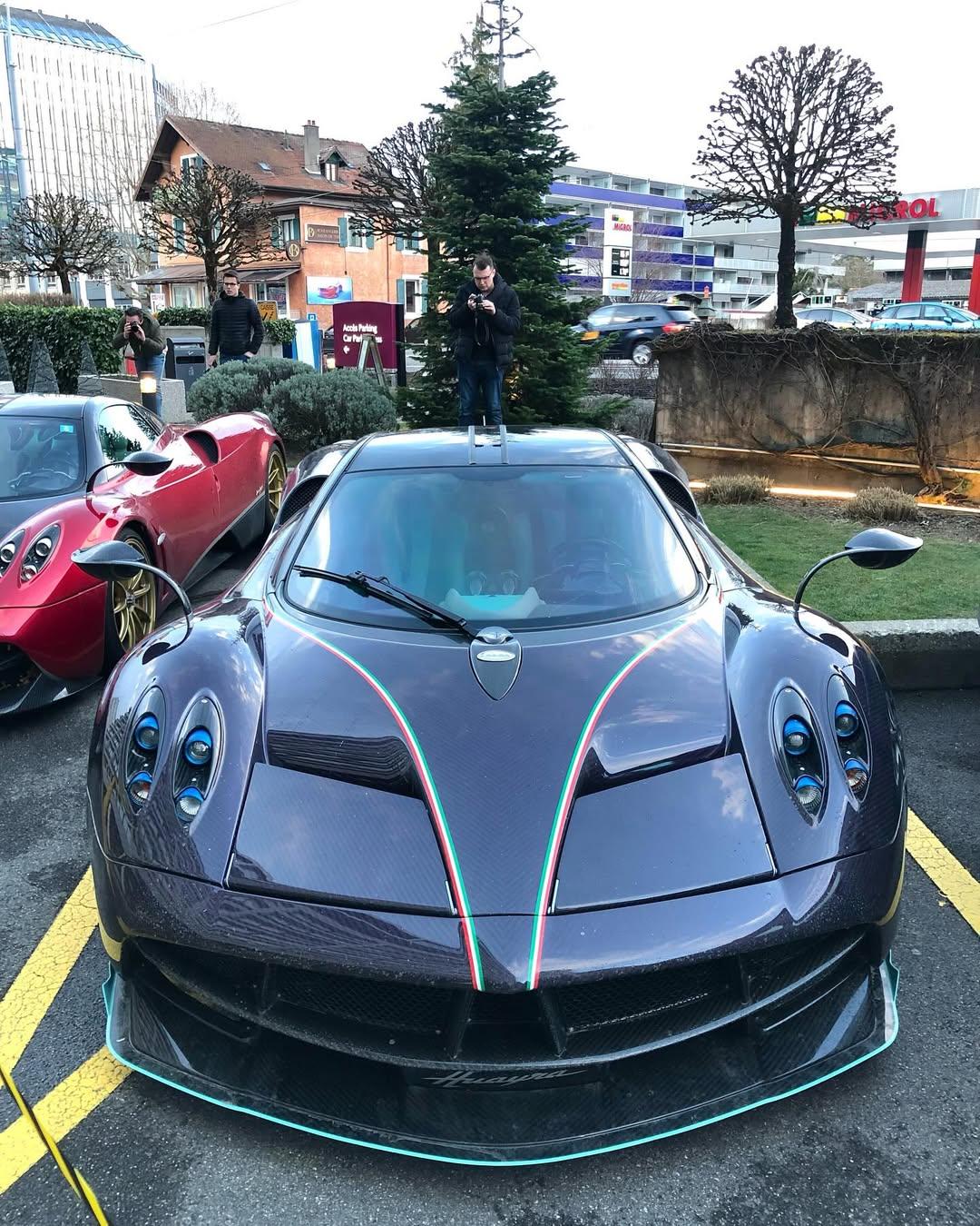 2019年在瑞士🇨🇭参加活动Pagani Huayra Dinas...