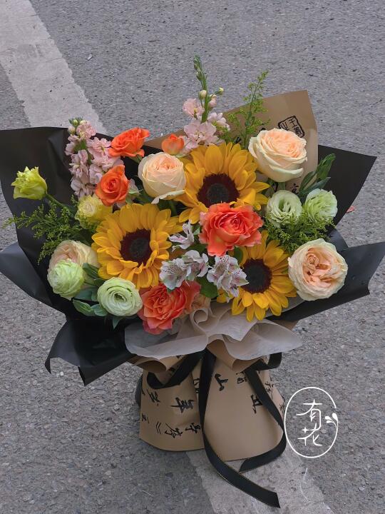 送给男士的花