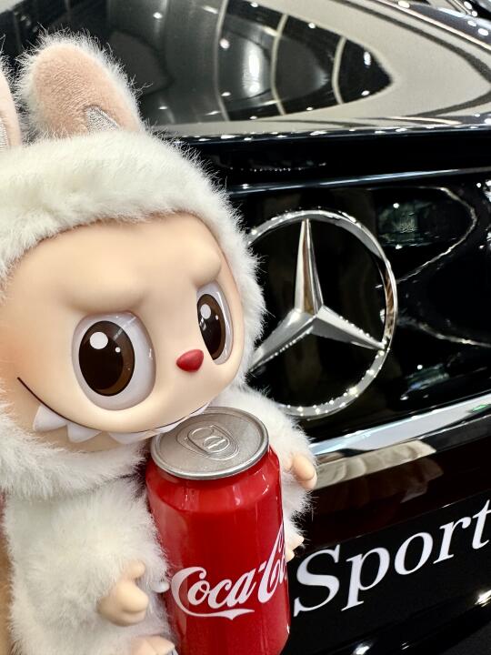 你的车上也长了拉布布是嘛