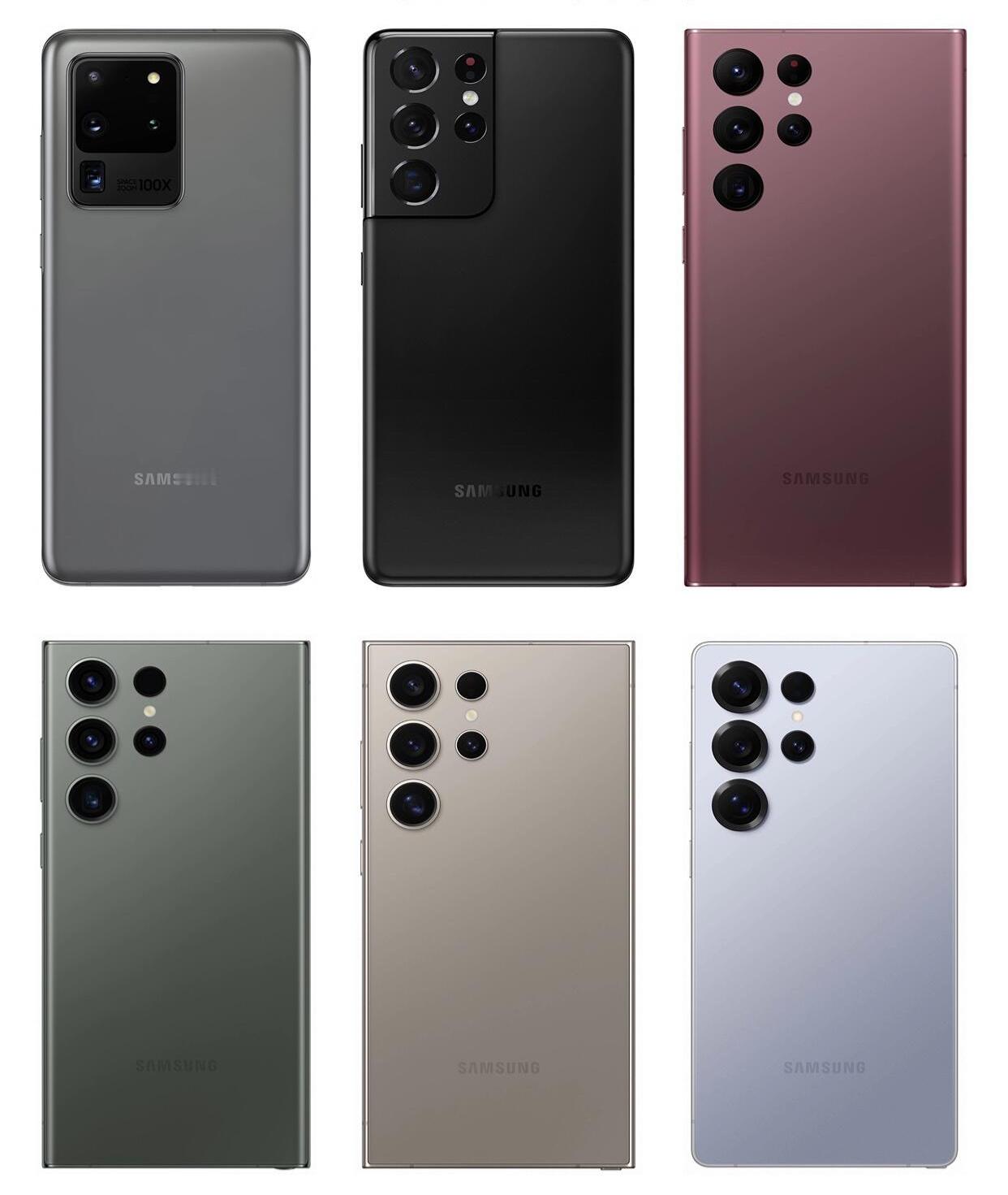 三星Galaxy S系列的设计，真的一年比一年简洁 ​​​