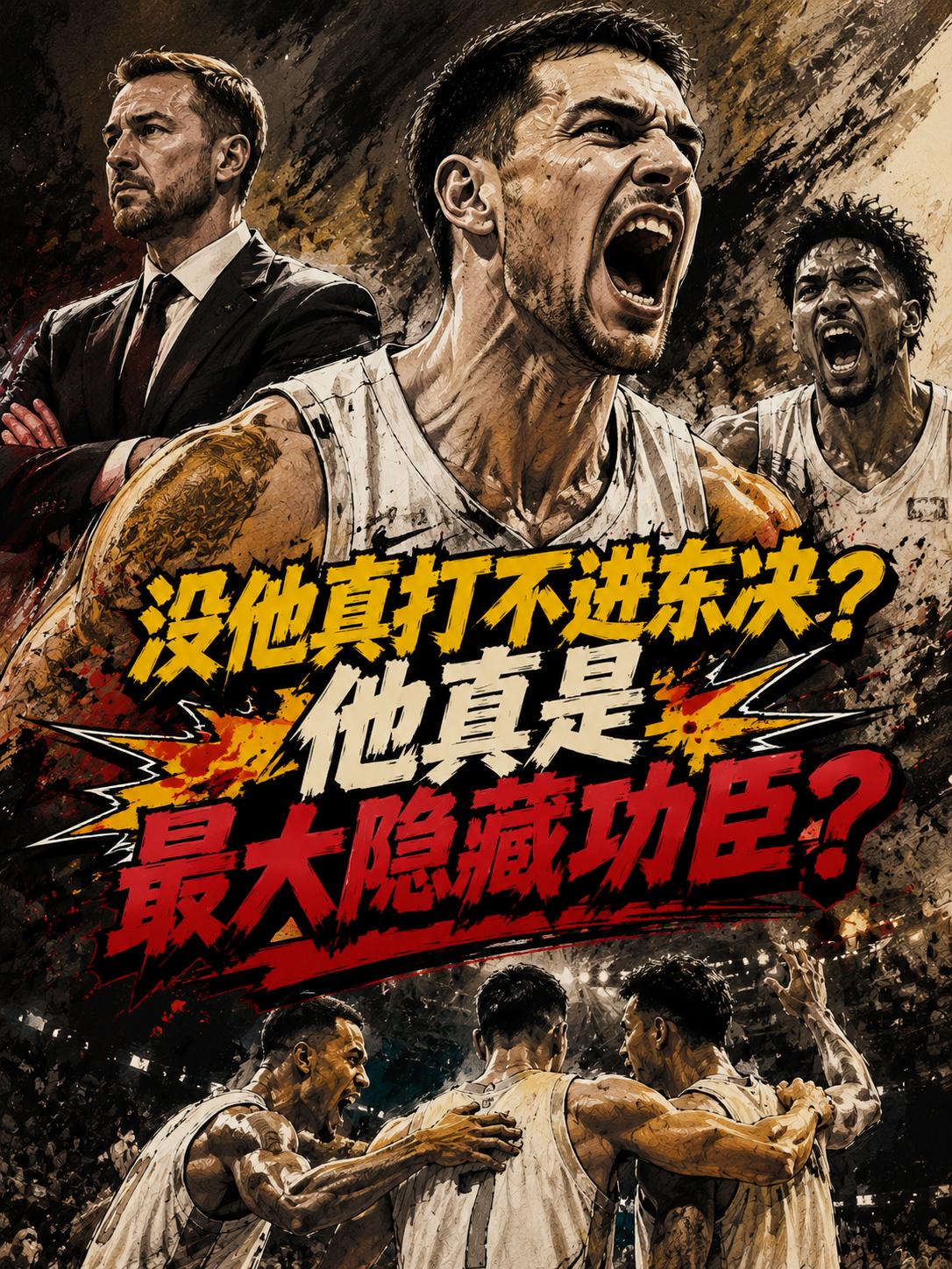 没有他，真打不进东决？他真的成为了这支球队最大的隐藏功臣？球迷们真的误解了他？就