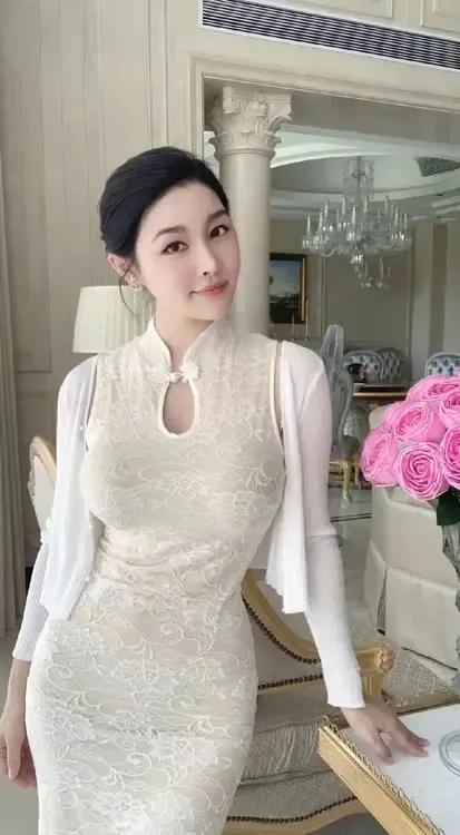 锦衣华裳，美人如画。温婉的佳人 灵动女神美若仙