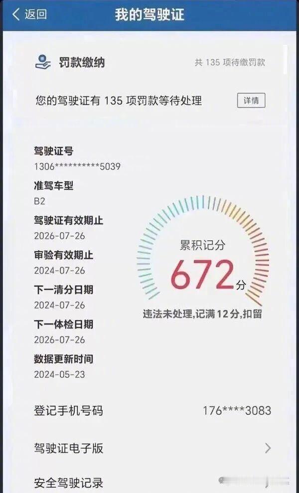 我以为你炫高考分数呢！信用分这么高，扣好久才扣的完吧？ 