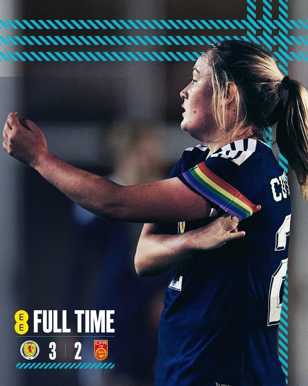 女足国际友谊赛👧🏆⚽苏格兰女足 3-2 中国女足摩洛哥女足 0-2 南非女足