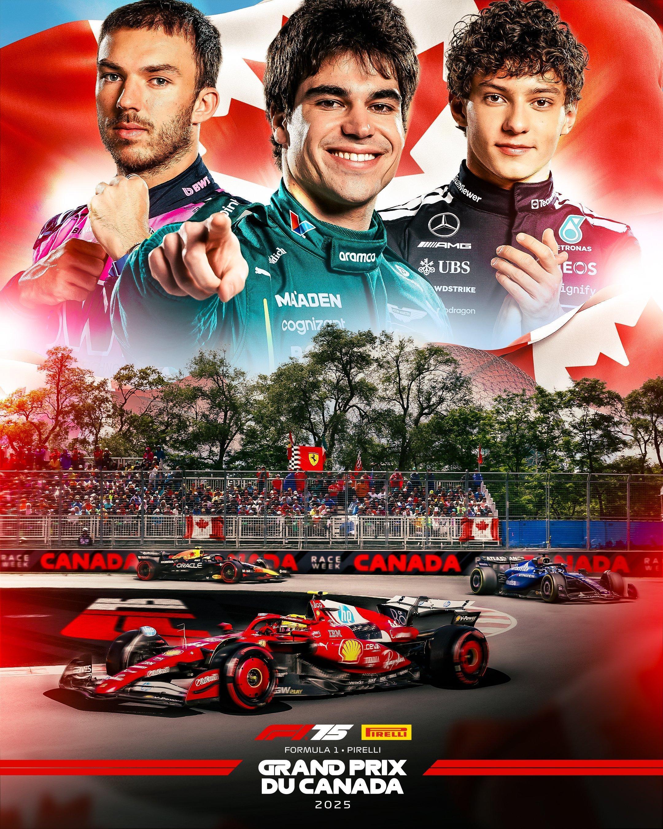 F1加拿大大奖赛本周末进行，欧洲赛季之间来一场美洲赛事平台：解说：邱超6月14日