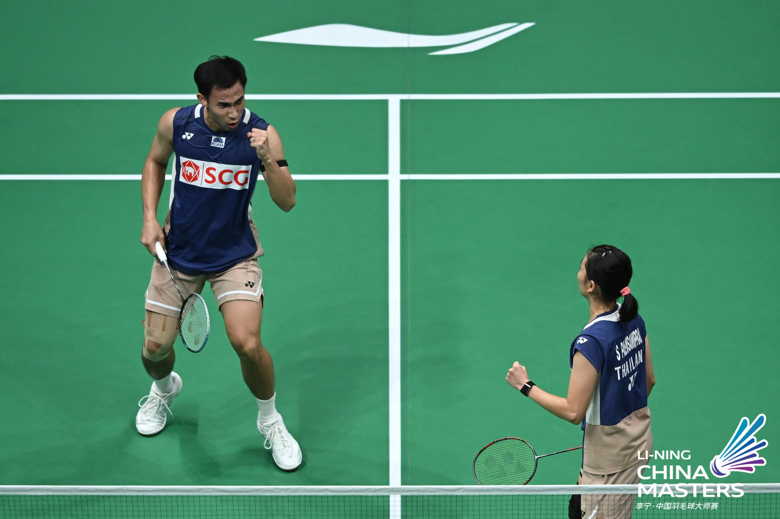 🔥德苏组合获赛季第四冠！【⏰35分钟】德差波/苏皮萨拉🇹🇭 21-8、21
